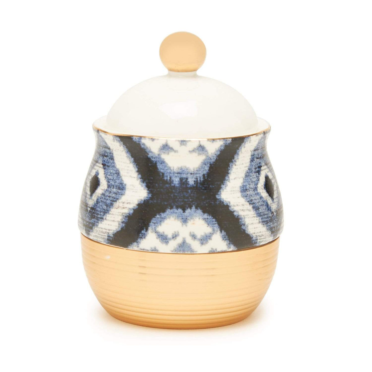 AMBER SAMMY GOLD SUGAR POT - AM6408-200-S1-SAM