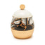 Amber Marlene Gold Sugar Pot - Am6408-200-S1-Mar