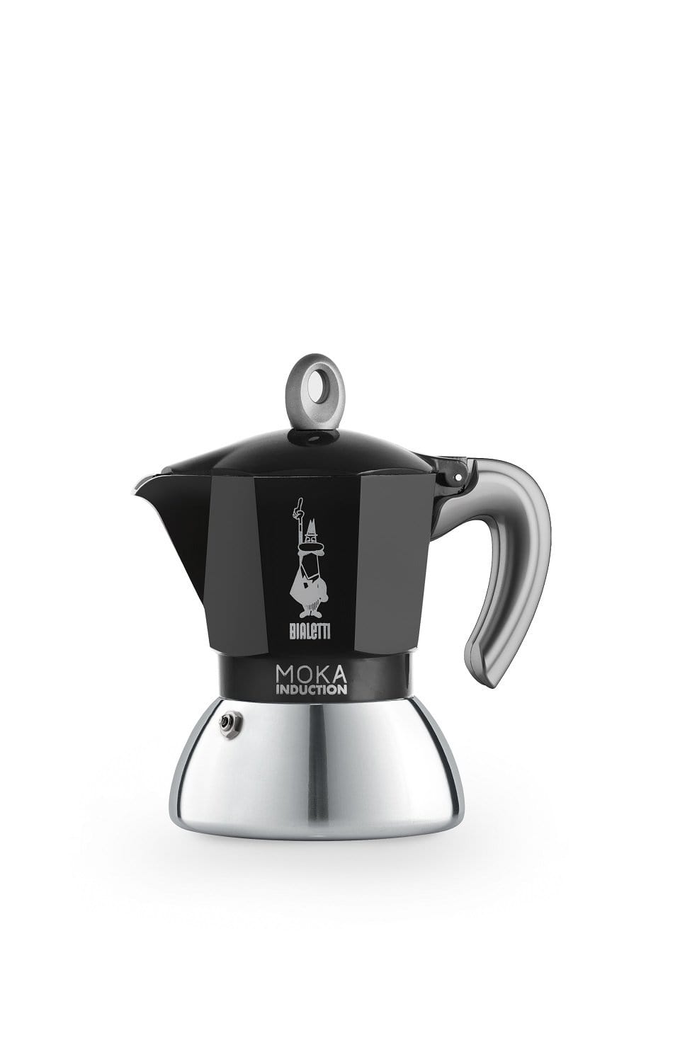 BIALETTI NEW MOKA INDUCTION COFFEE MAKER BLACK 2 CUPS - 6932