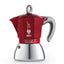 Bialetti New Moka Induction Coffee Maker Red 6 Cups - 6946