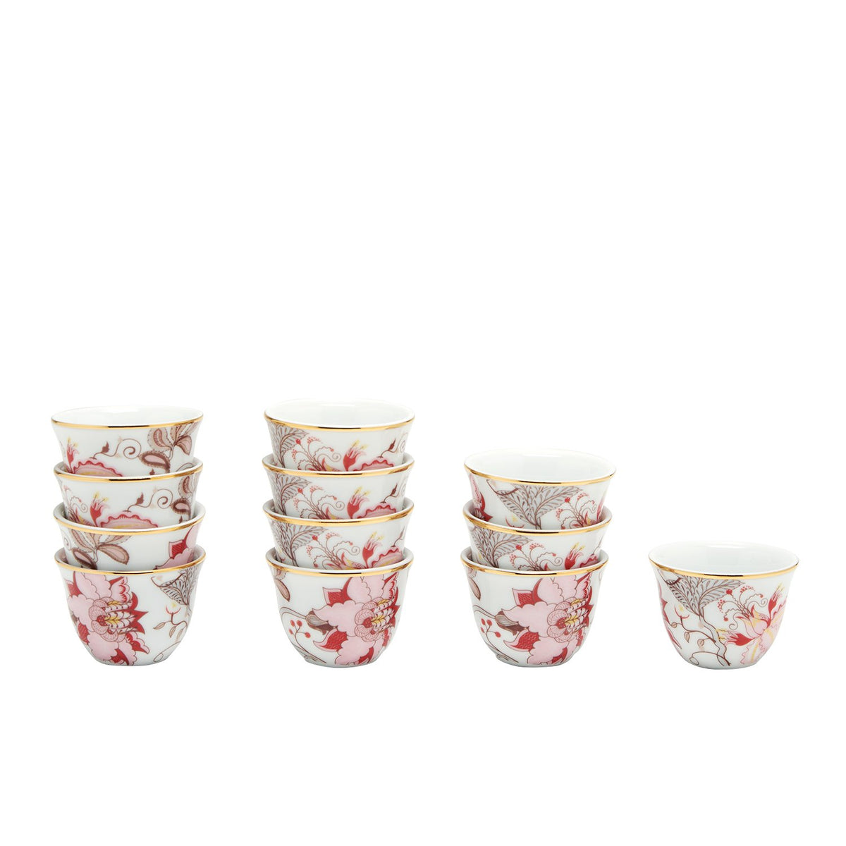 Dankotuwa Zoe 12Pc Cawa Cups - Zoe-0182/12