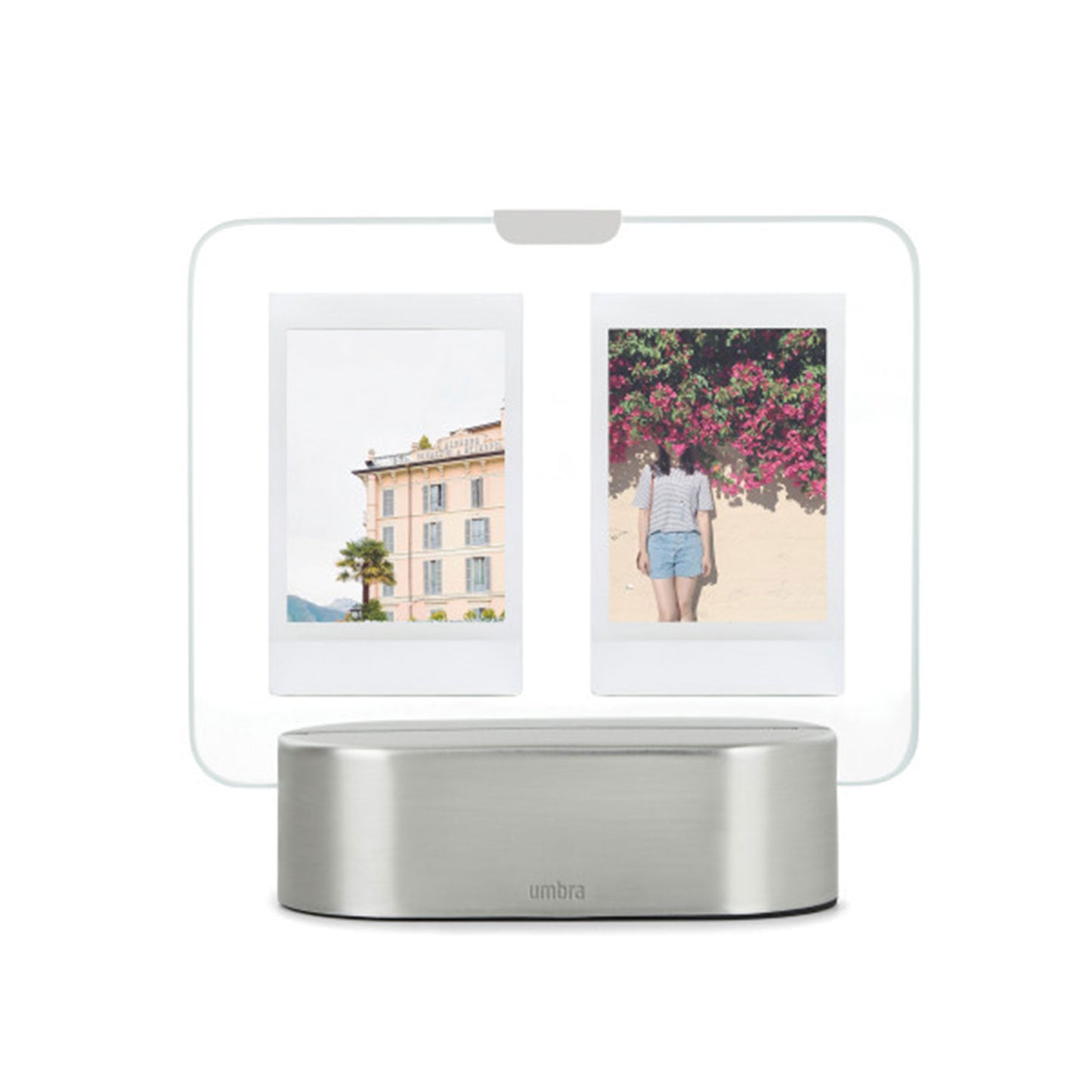 UMBRA GLO LED 2X3 PICTURE FRAME NICKEL - 1013261-410