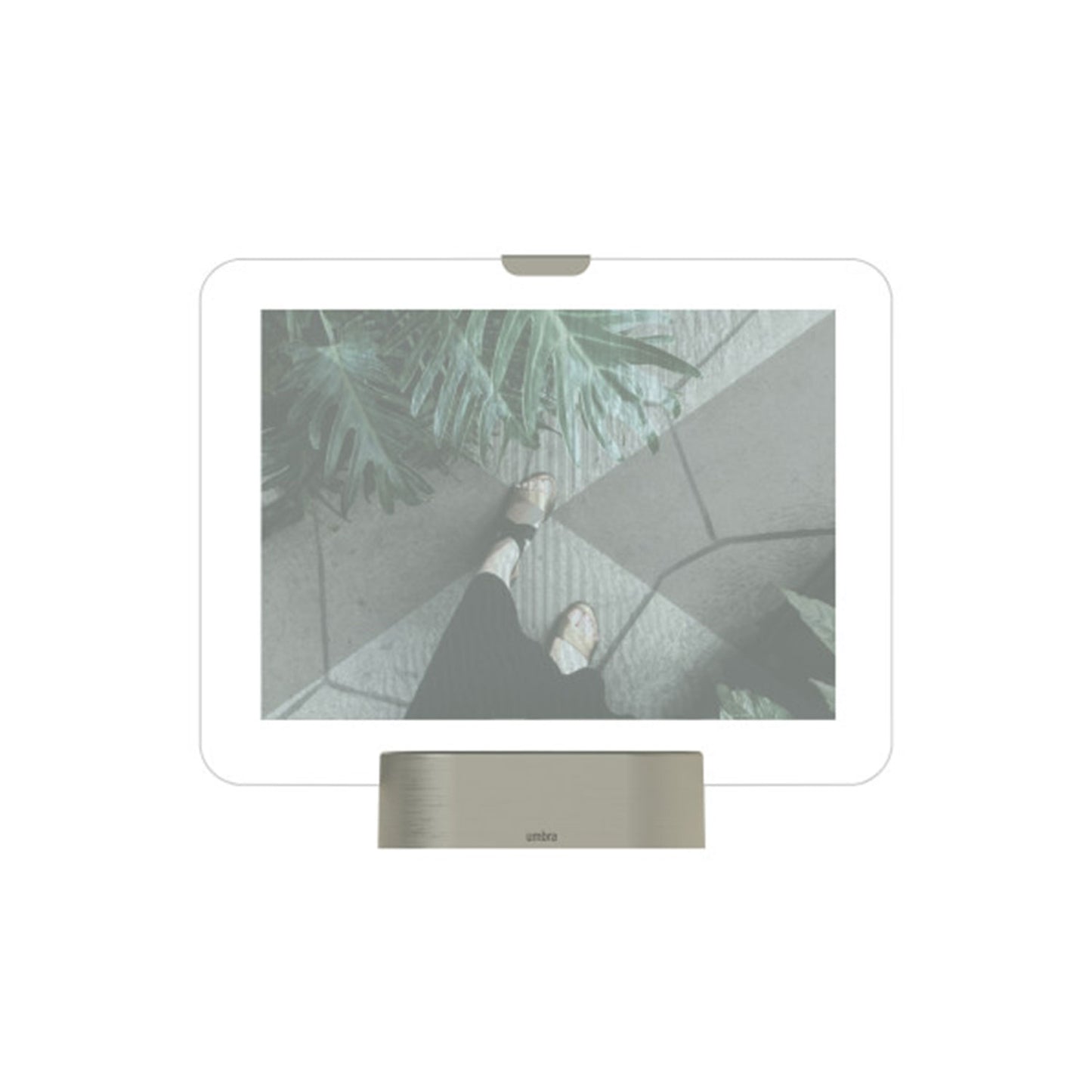 Umbra Glo Led  5X7 Picture Frame Nickel - 1010233-410