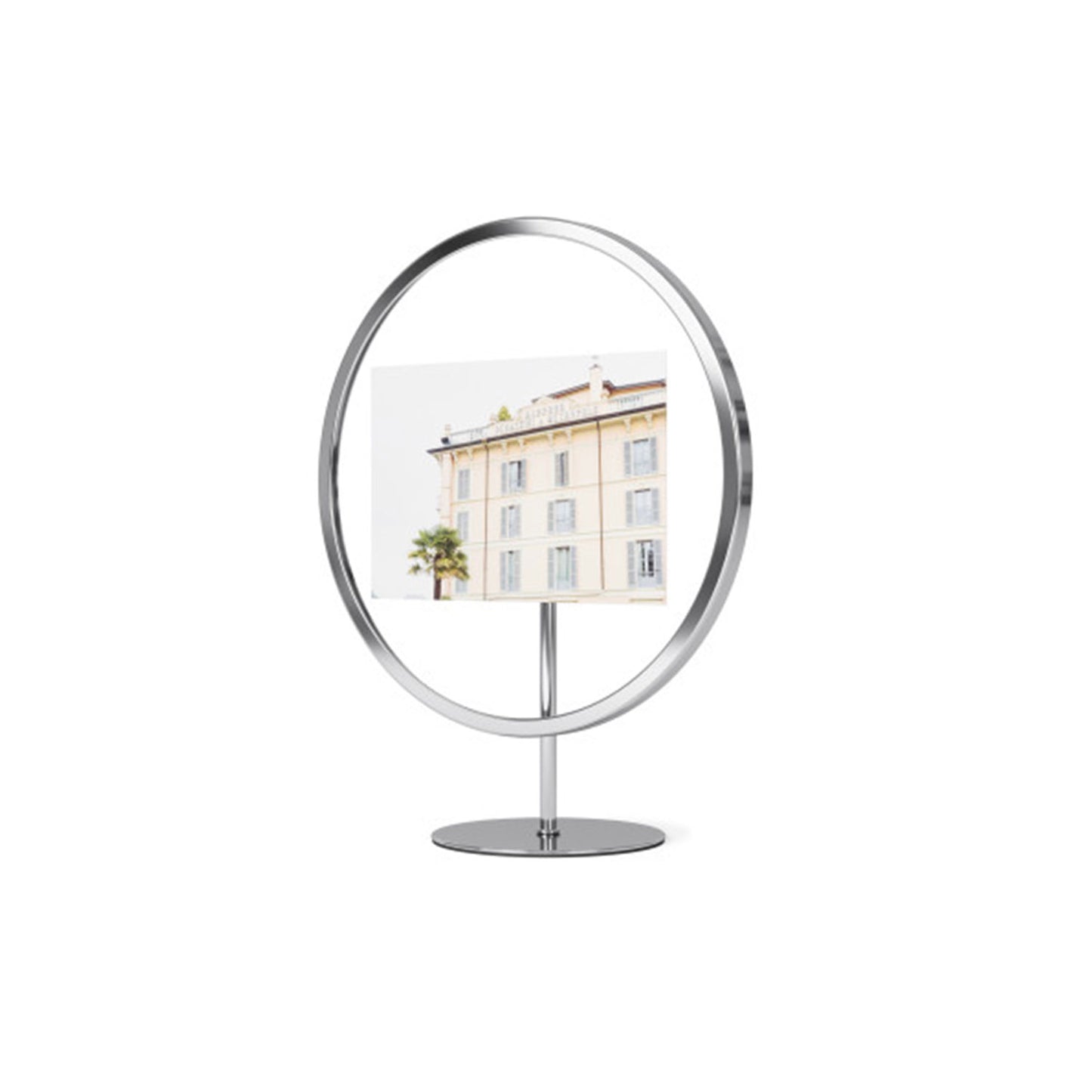 UMBRA INFINITY ROUND PICTURE FRAME CHROME 4X6 CHROME - 1012271-158