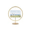Umbra Infinity Round Picture Frame 4X6 Matt Brass - 1012271-221