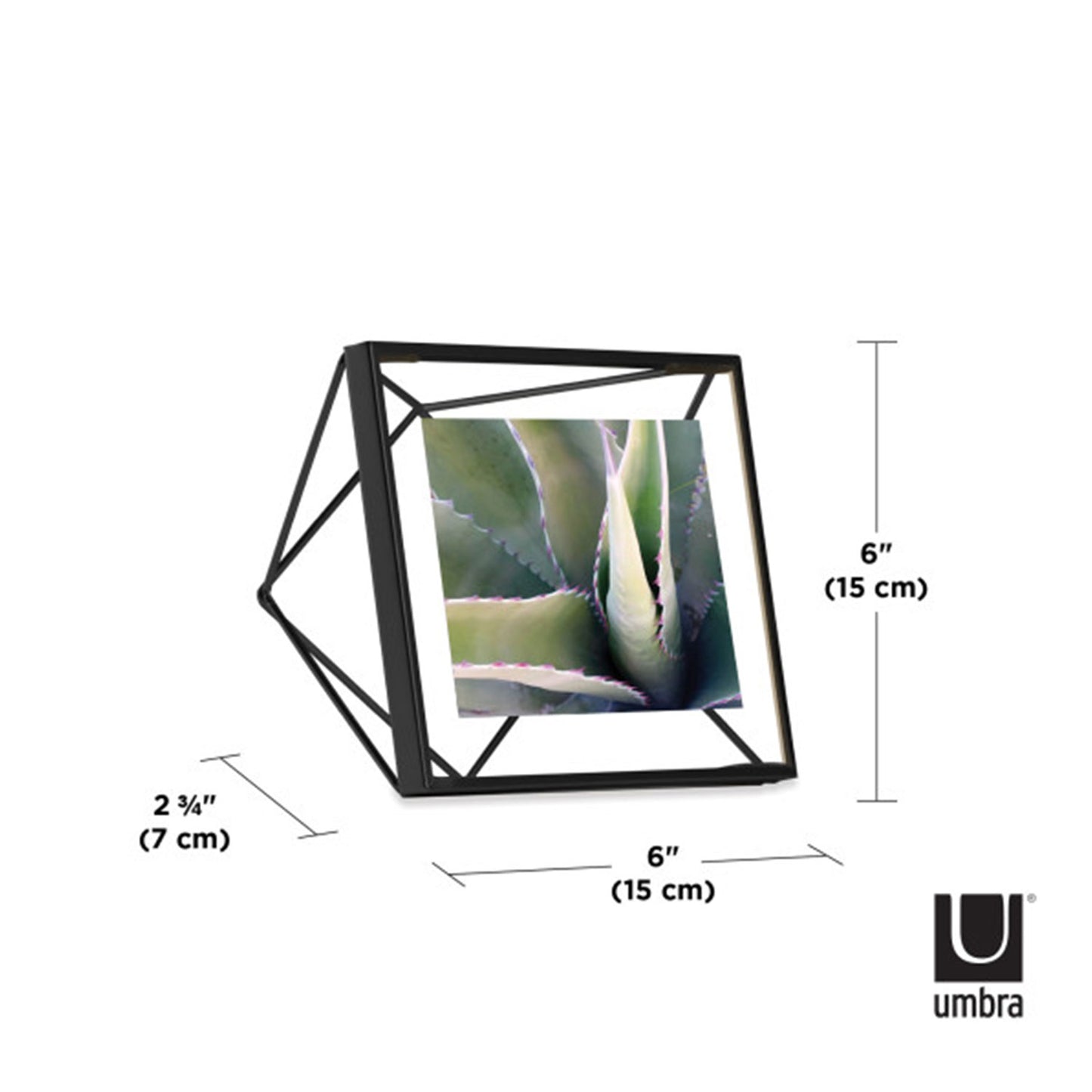Umbra Prisma Picture Frame 4X4 Black - 313017-040