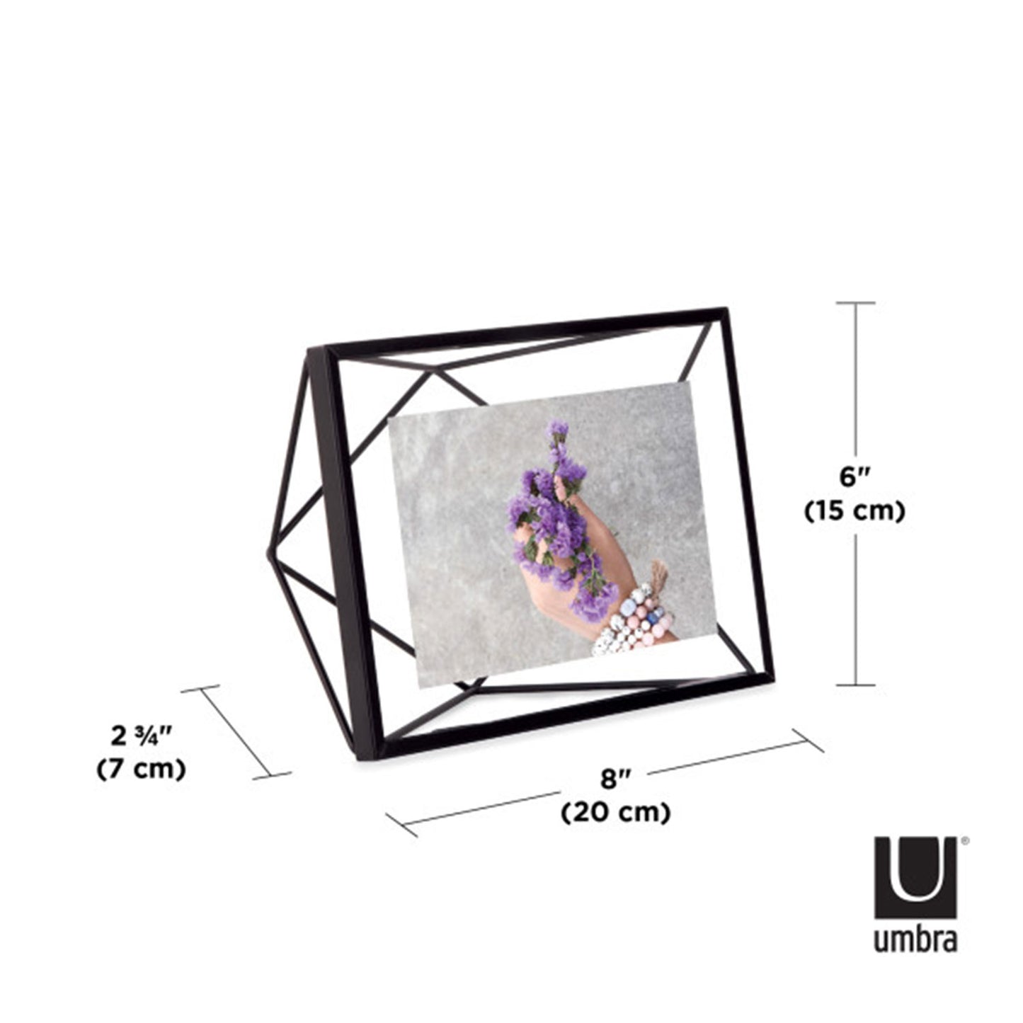 Umbra Prisma Picture Frame  4X6 Black - 313016-040