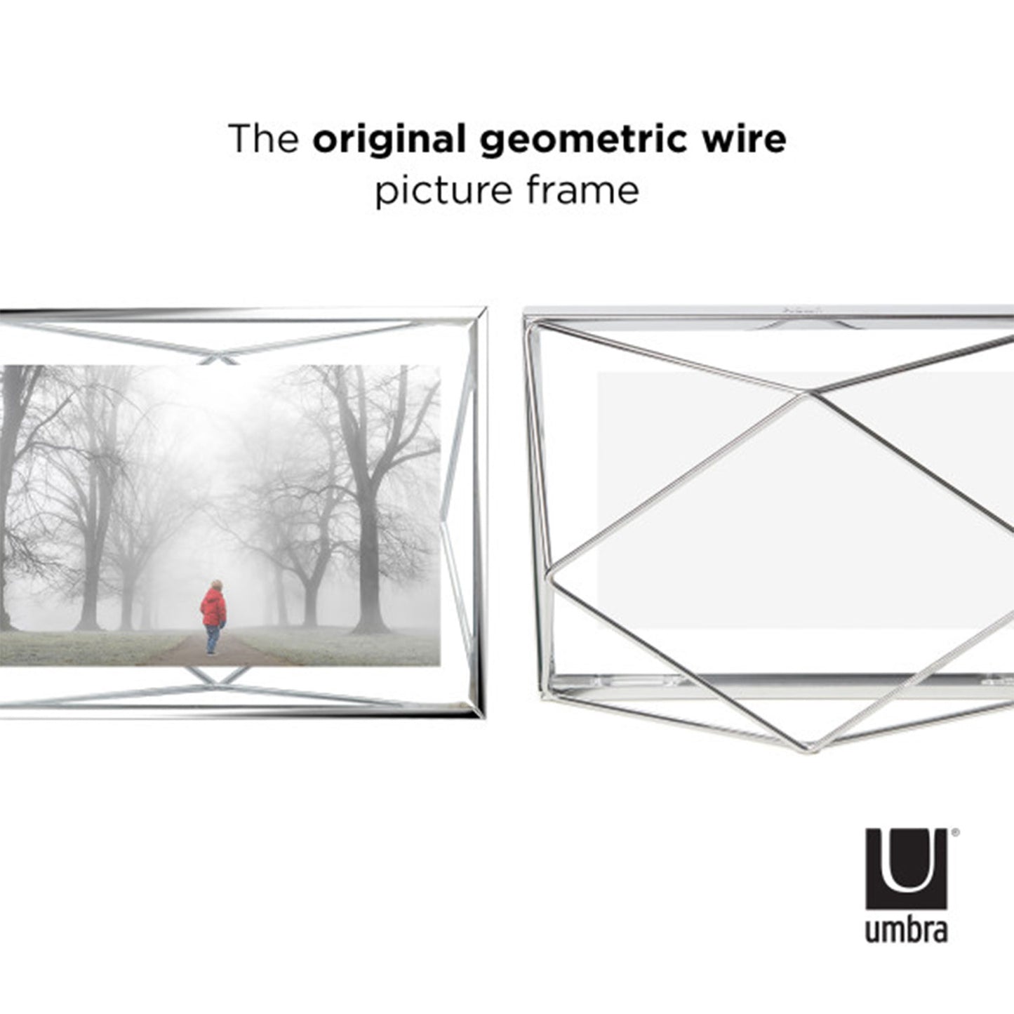 Umbra Prisma Picture Frame  4X6 Chrome - 313016-158