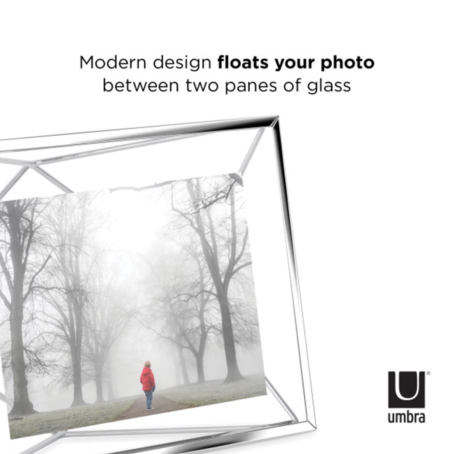 Umbra Prisma Picture Frame  4X6 Chrome - 313016-158