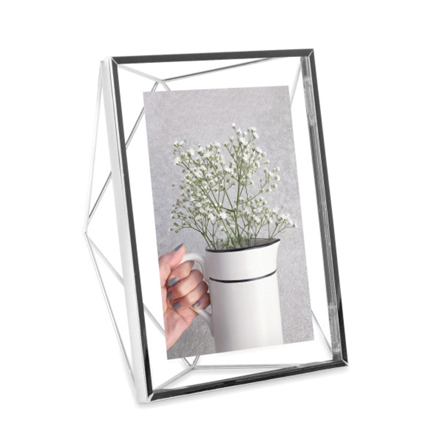 Umbra Prisma Picture Frame 5X7 Chrome - 313015-158