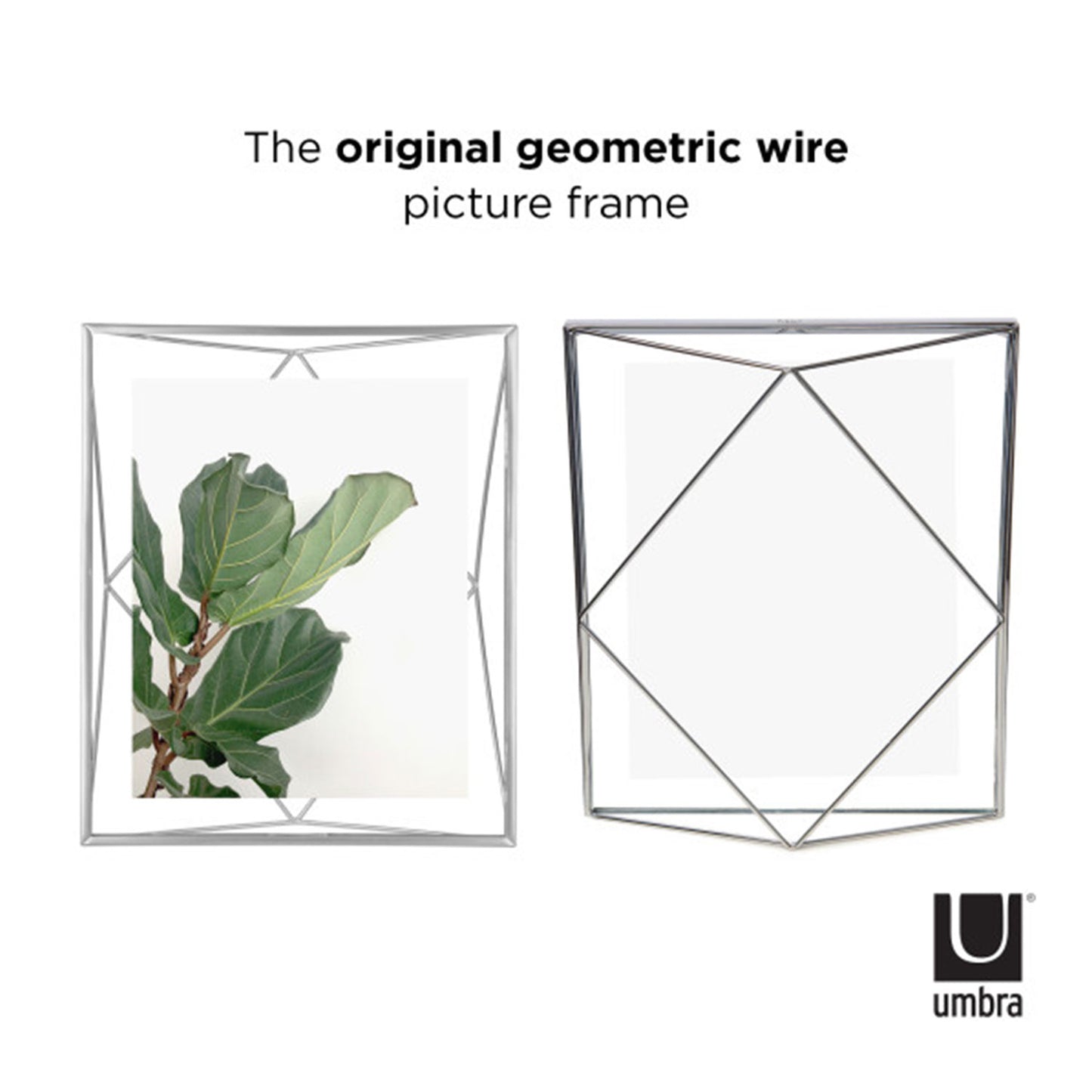 Umbra Prisma Picture Frame 8X10 Chrome - 313018-158