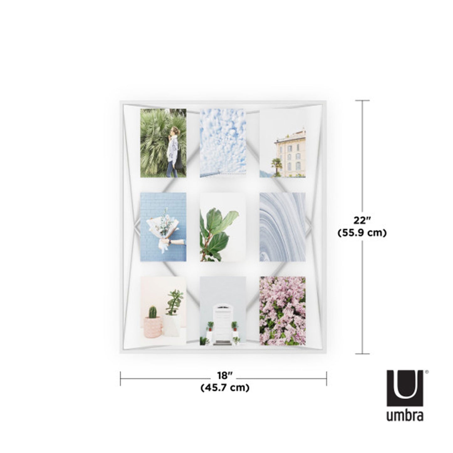 Umbra Prisma Gallery Wall Picture Frame 18X22 White - 1013500-660