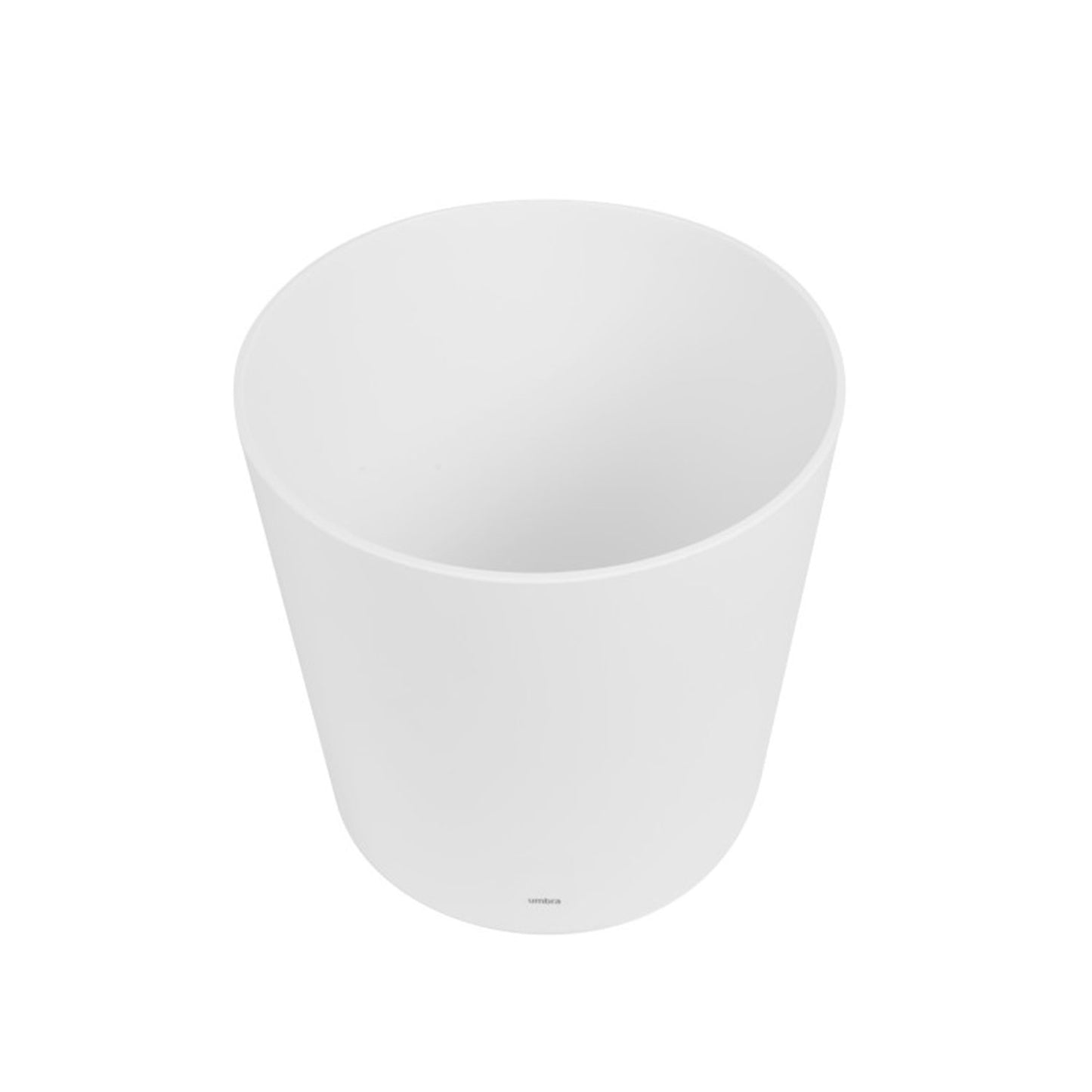 Umbra Corsa Bathroom Trash Can With Lid 12L White - 1005487-660
