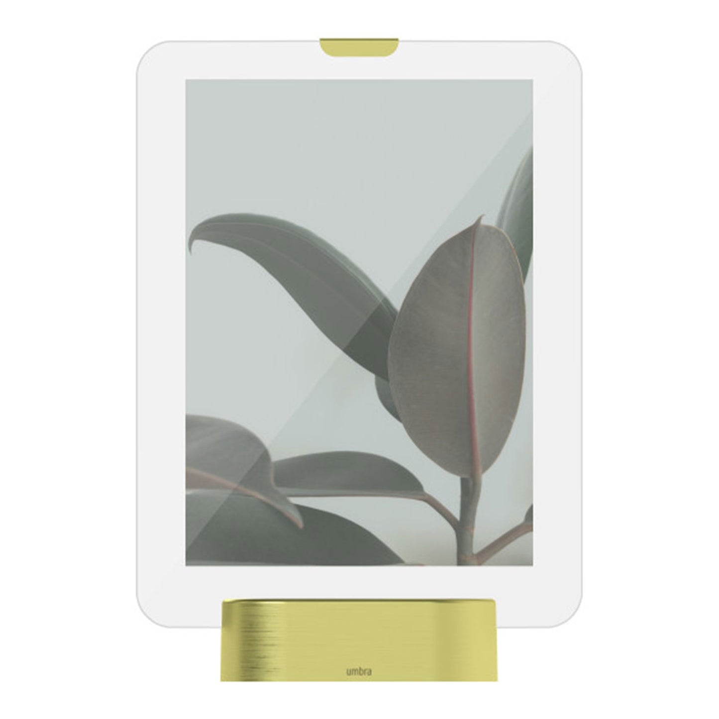 UMBRA GLO LED PICTURE FRAME 5X7 MATT BRASS - 1010233-221
