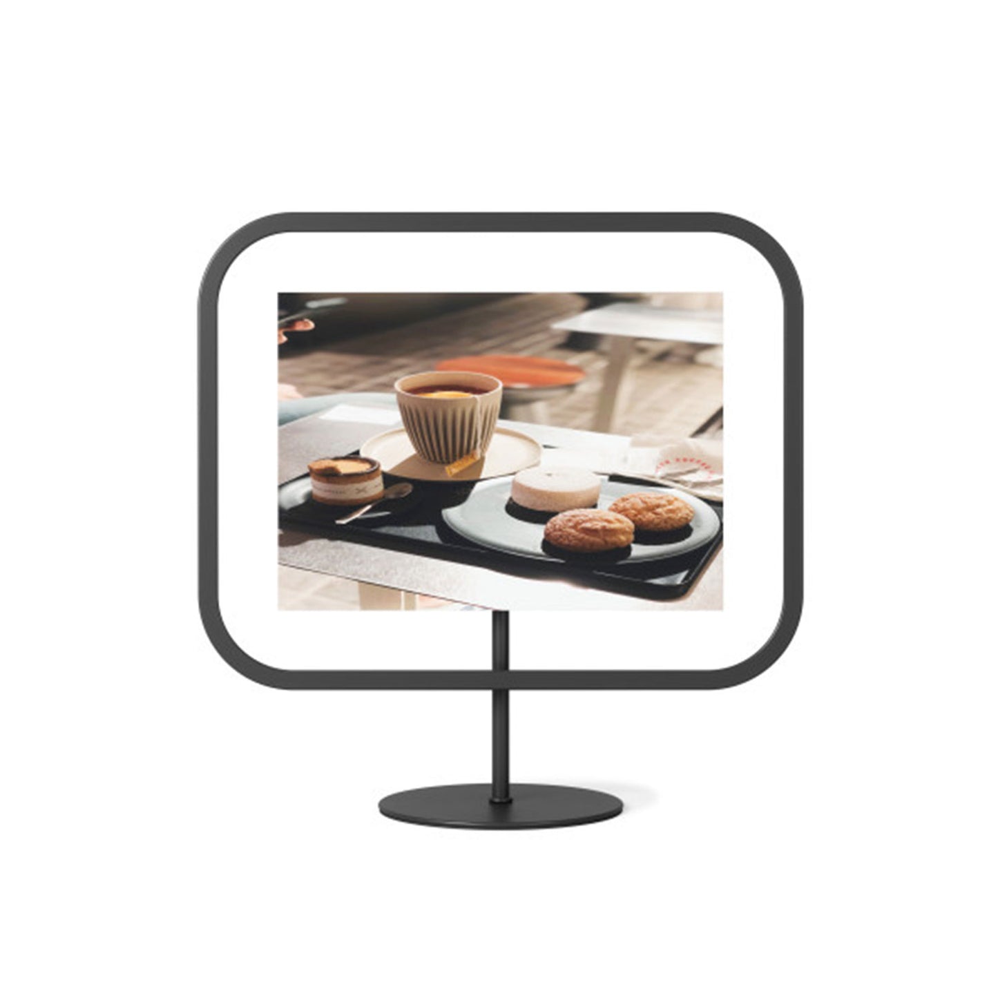 Umbra Infinity Sqround Picture Frame 5X7 Black - 1012270-040