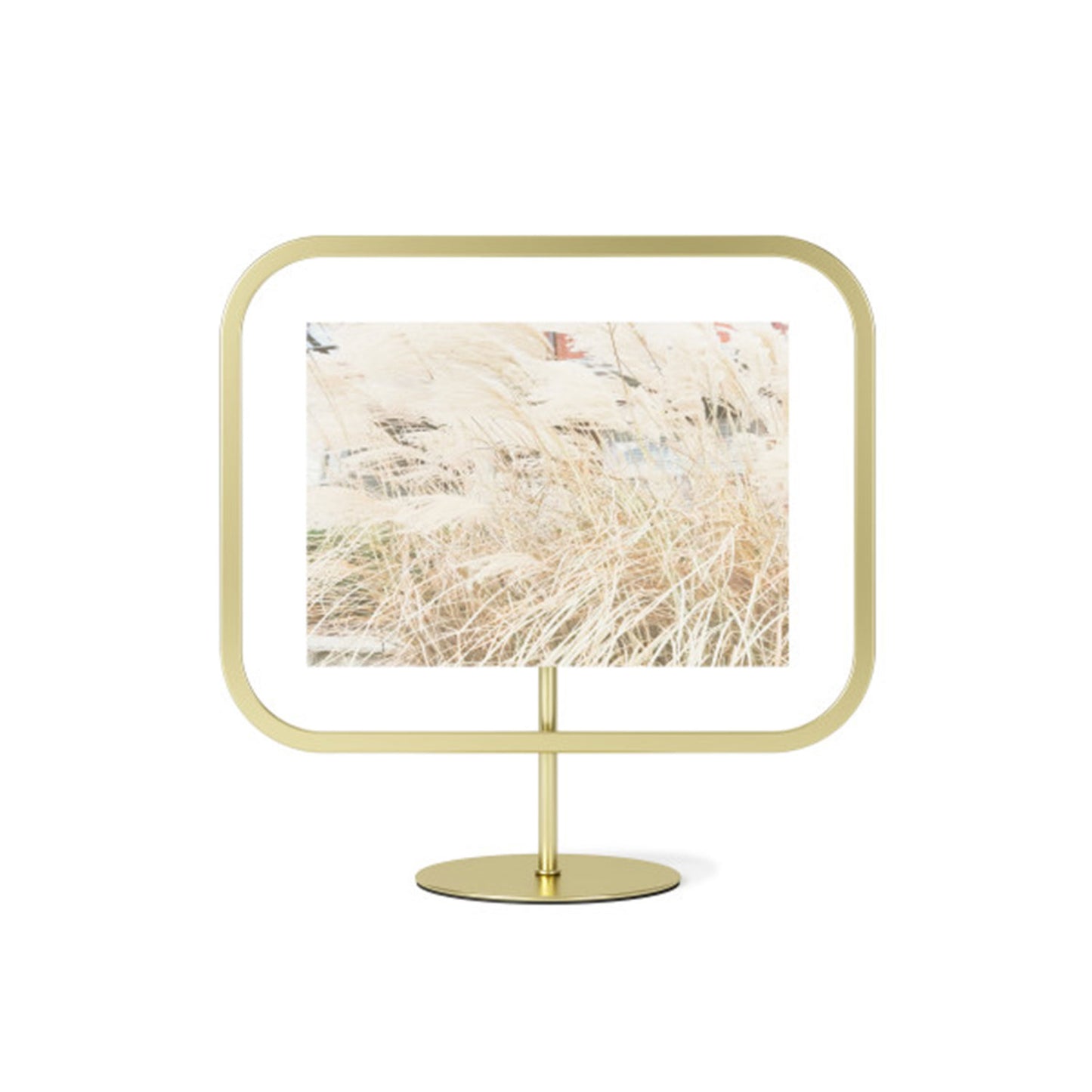 Umbra Infinity Sqround Picture Frame 5X7 Matt Brass - 1012270-221