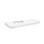 Avanti Monogram Block Letter Z Hand Towel - White And Silver