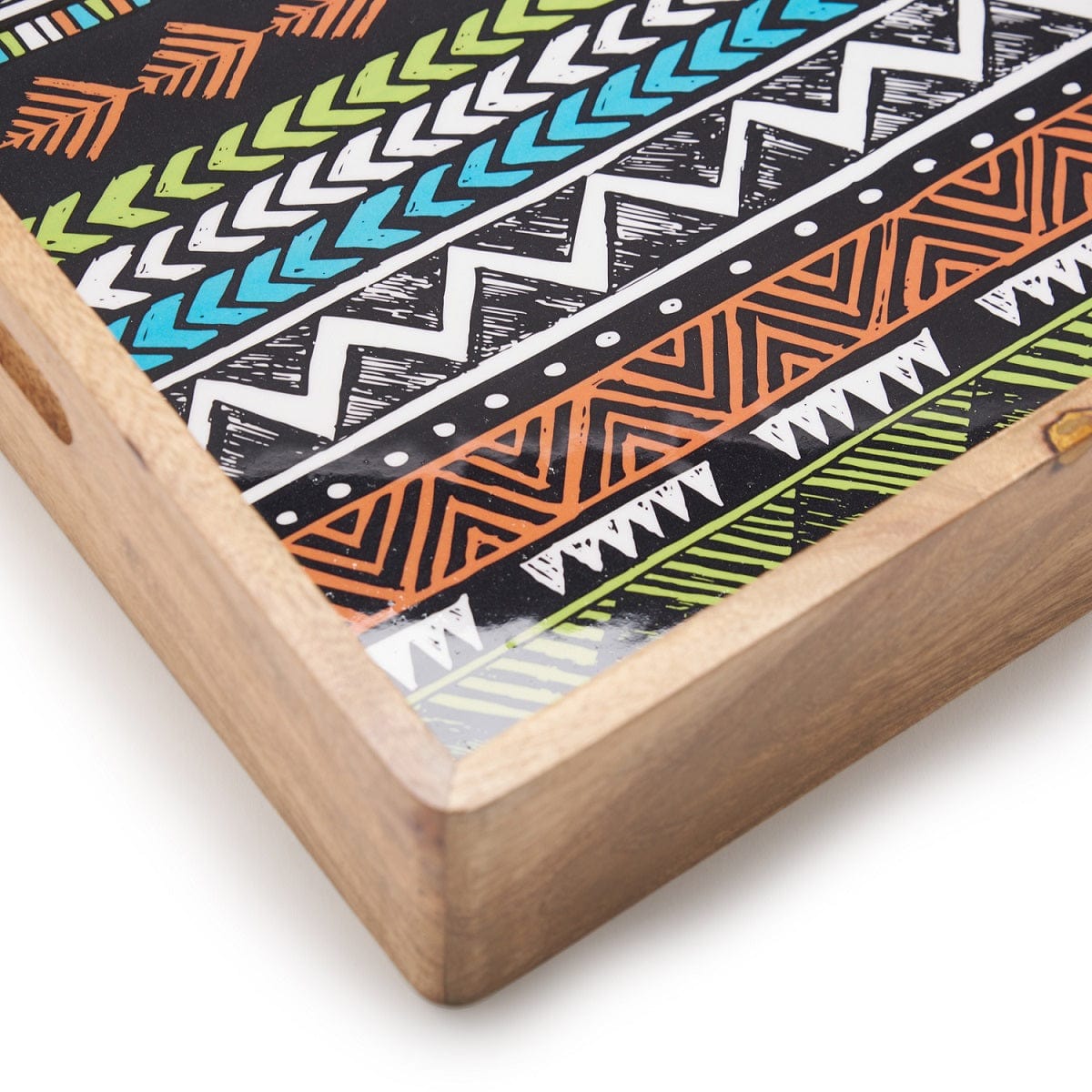 Indra Tribal Square Tray 14X14 Inches