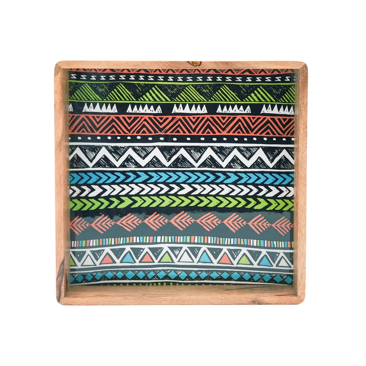Indra Tribal Square Tray 14X14 Inches