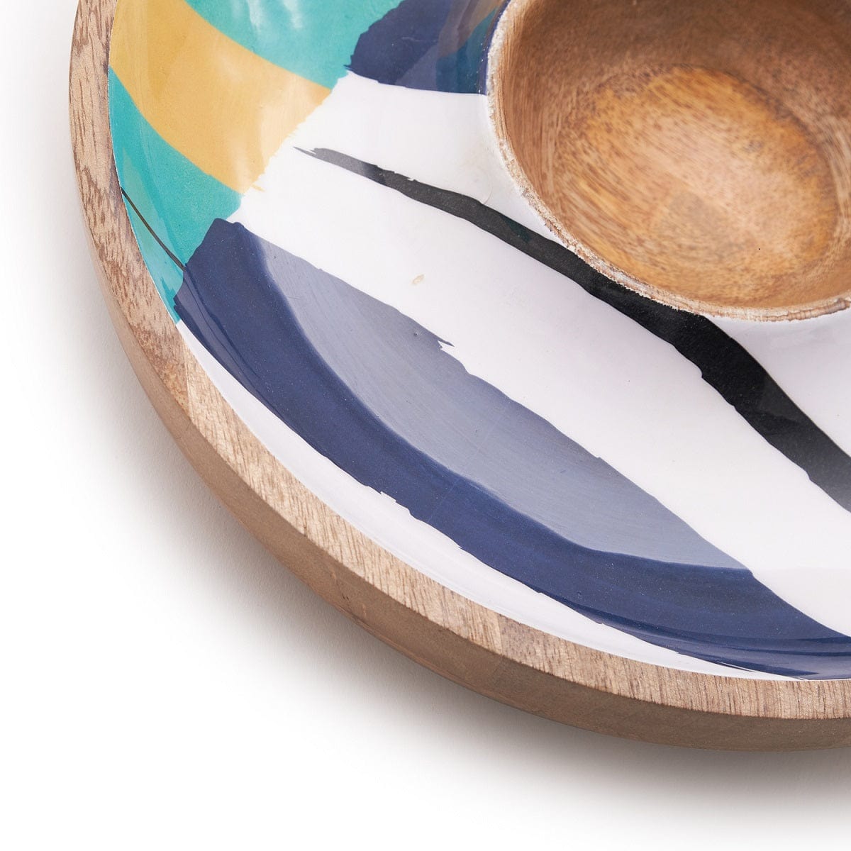 Indra Calandra Chip & Dip 15.25X15.25 Inches