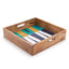Indra Calandra Square Tray 14X14 Inches