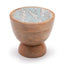 Indra Shells Pedestal Platter 6.5X5.5 Inches