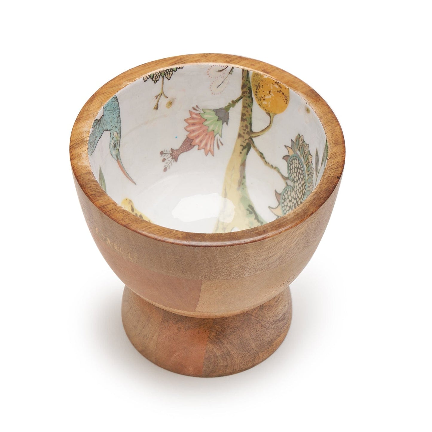 Indra Lemon Pedestal Platter 6.5X5.5 Inches