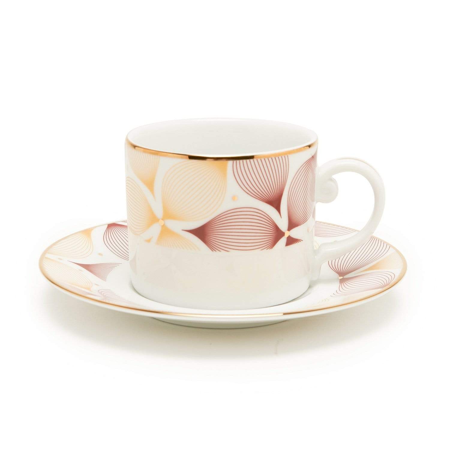 HILARY 12PC TEA CUP & SAUCER - HLRY-1789/687