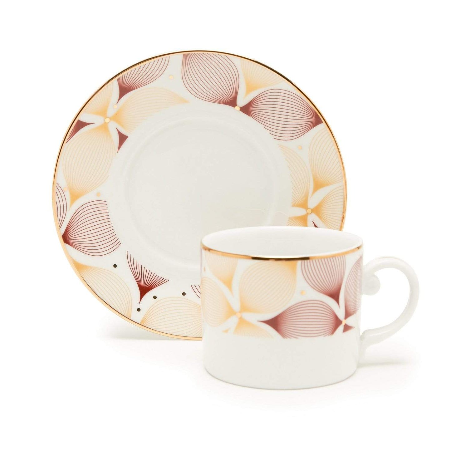 Hilary 12Pc Tea Cup & Saucer - Hlry-1789/687