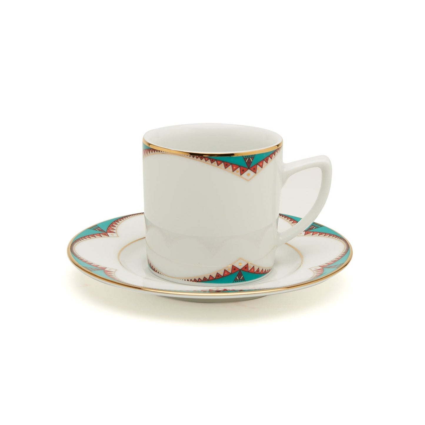 PERLA 12PC COFFEE CUP & SAUCER - PERL-699D/697