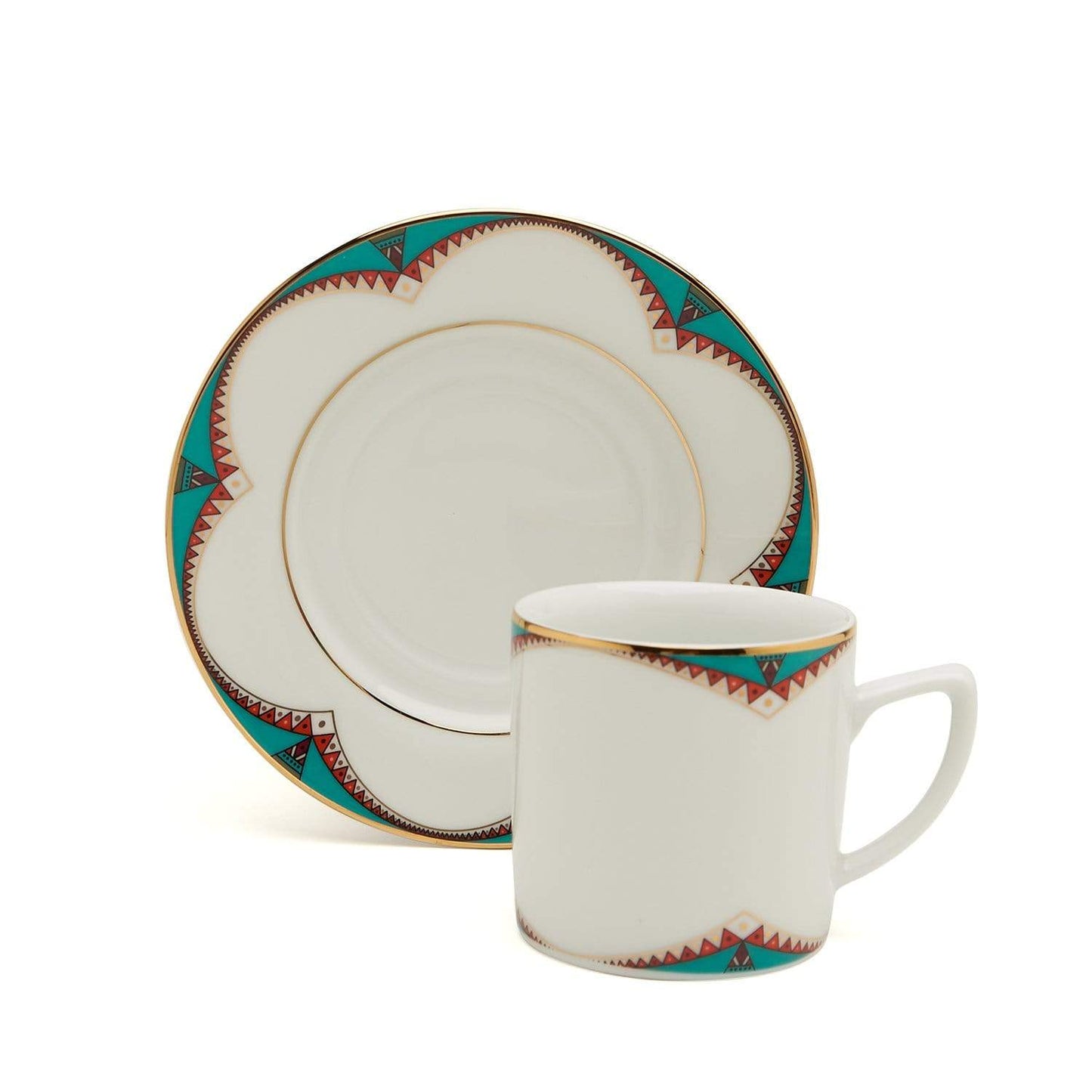 Perla 12Pc Coffee Cup & Saucer - Perl-699D/697