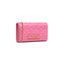 Love Moschino Quilted Clutch Bag Pink