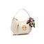 Love Moschino Shoulder Bag With Foulard White
