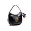 Love Moschino Shoulder Bag With Foulard Black