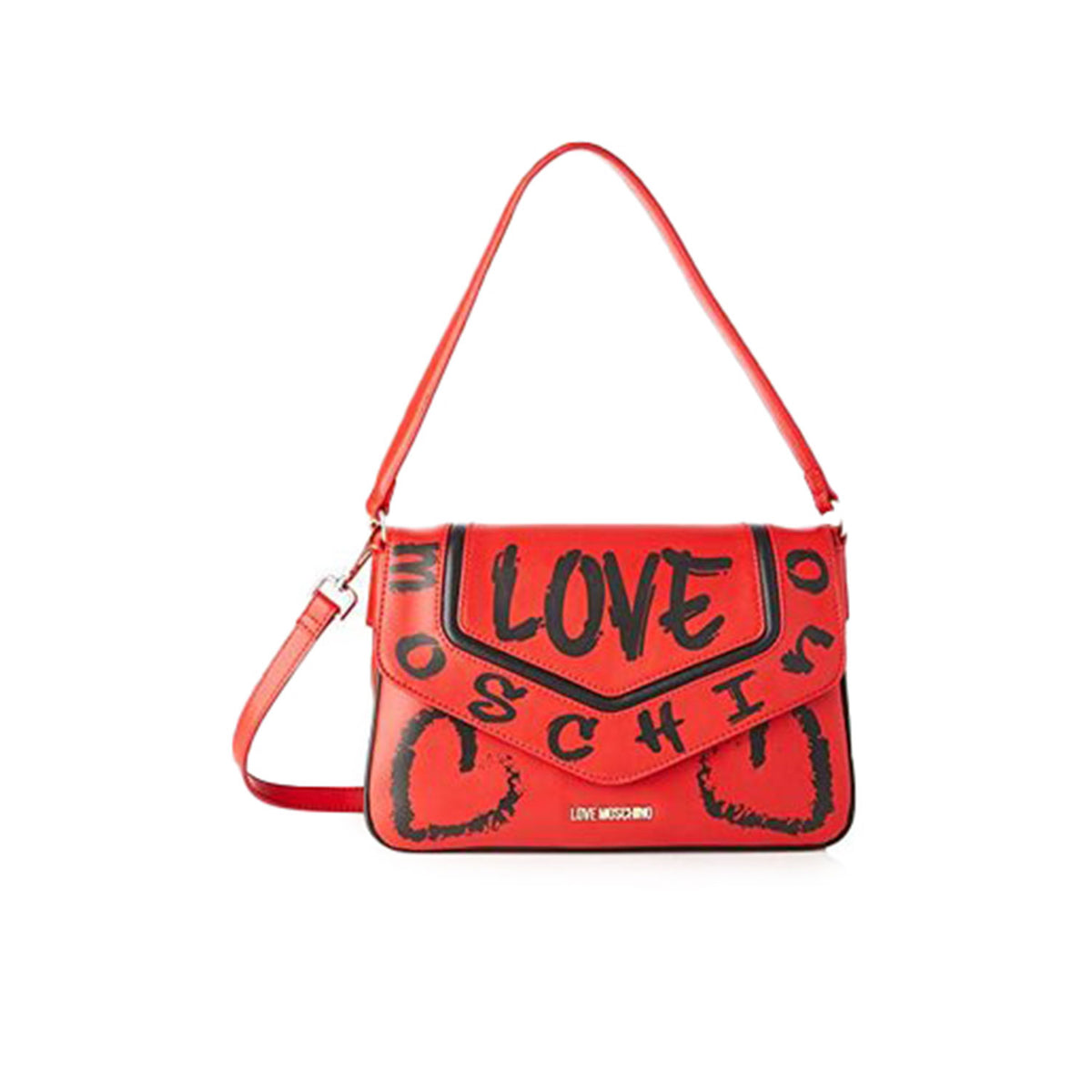 LOVE MOSCHINO CROSSBODY BAG RED
