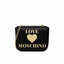 Love Moschino  
Shiny Padded Heart Shoulder Bag  Black