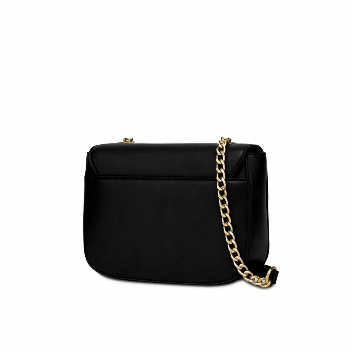 Love Moschino  
Shiny Padded Heart Shoulder Bag  Black