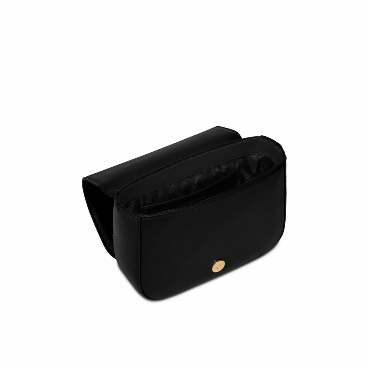 Love Moschino  
Shiny Padded Heart Shoulder Bag  Black