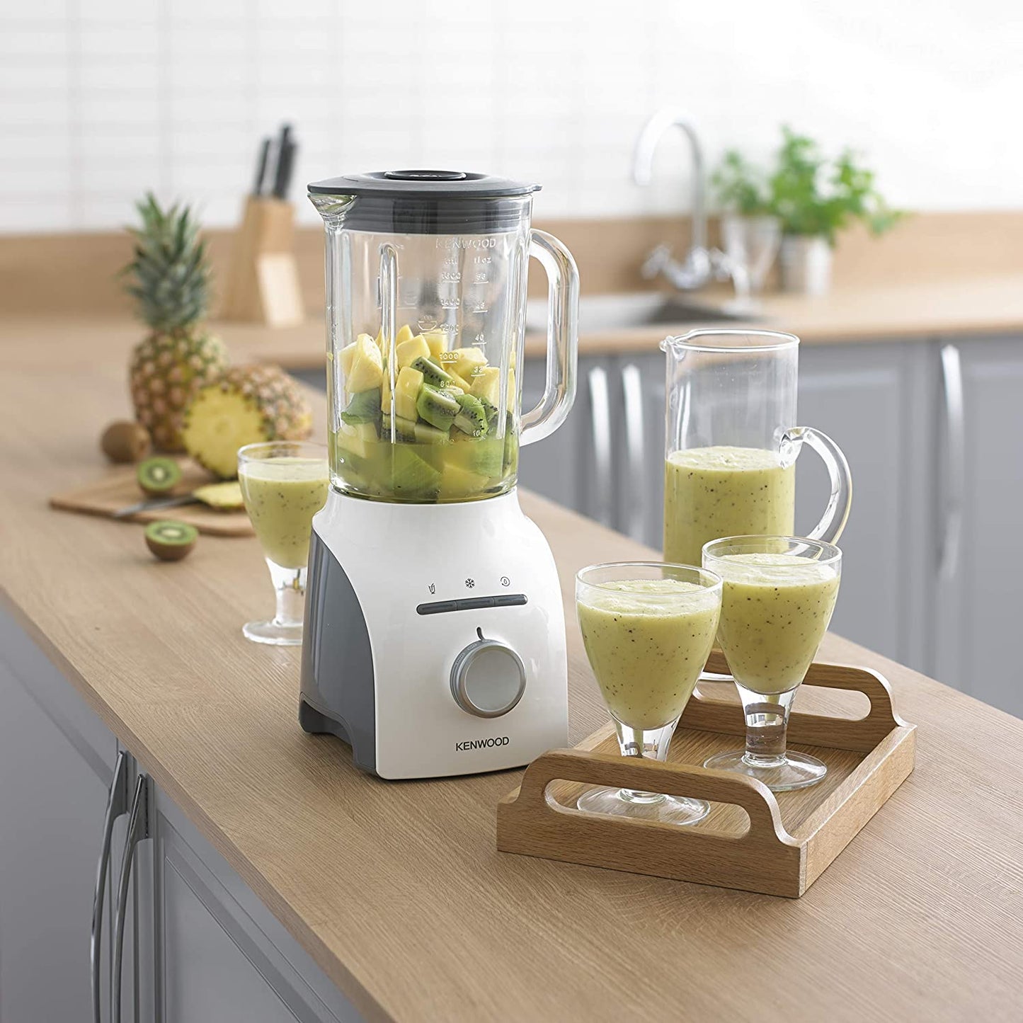 Kenwood Blender With Mill Blp605Wh
