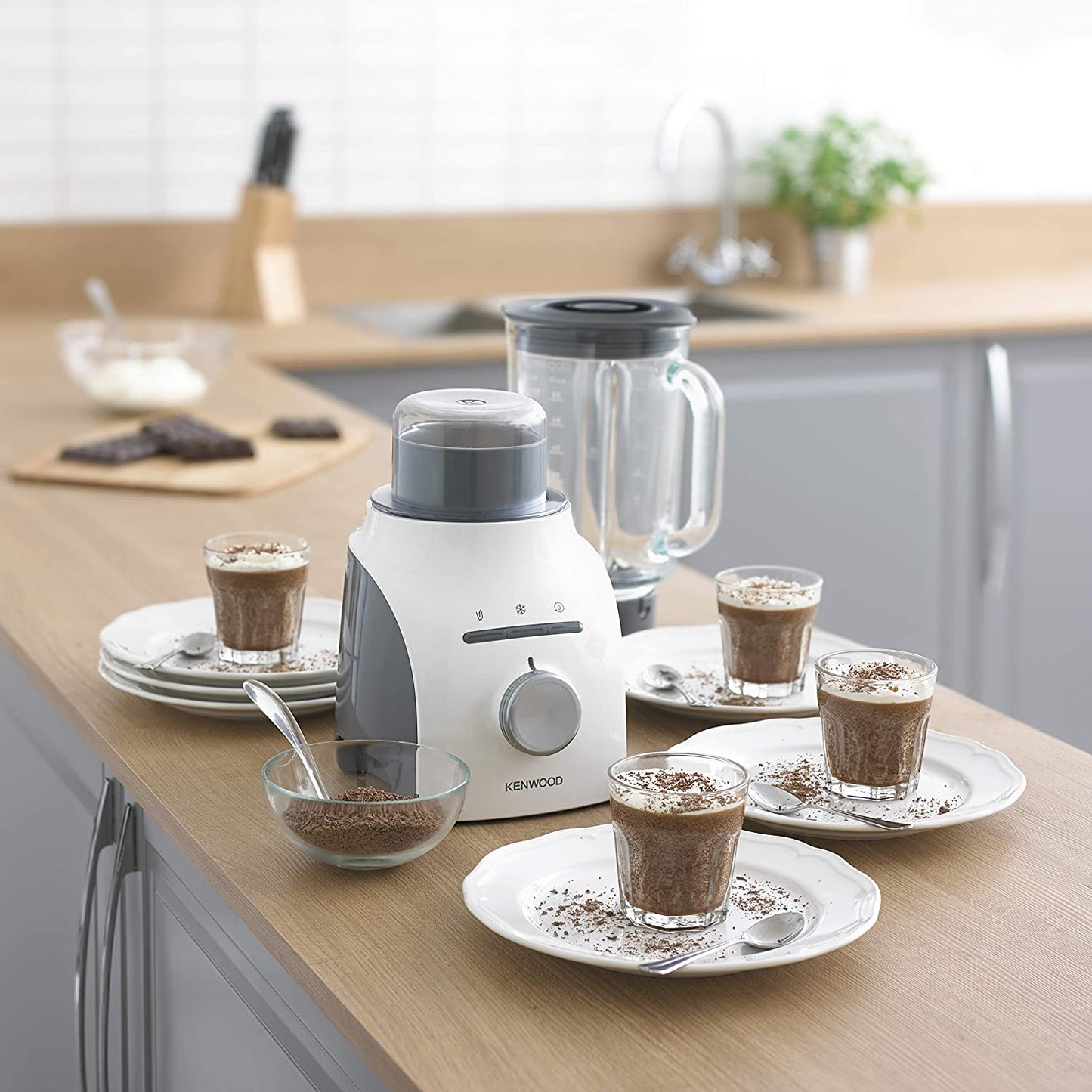 Kenwood Blender With Mill Blp605Wh