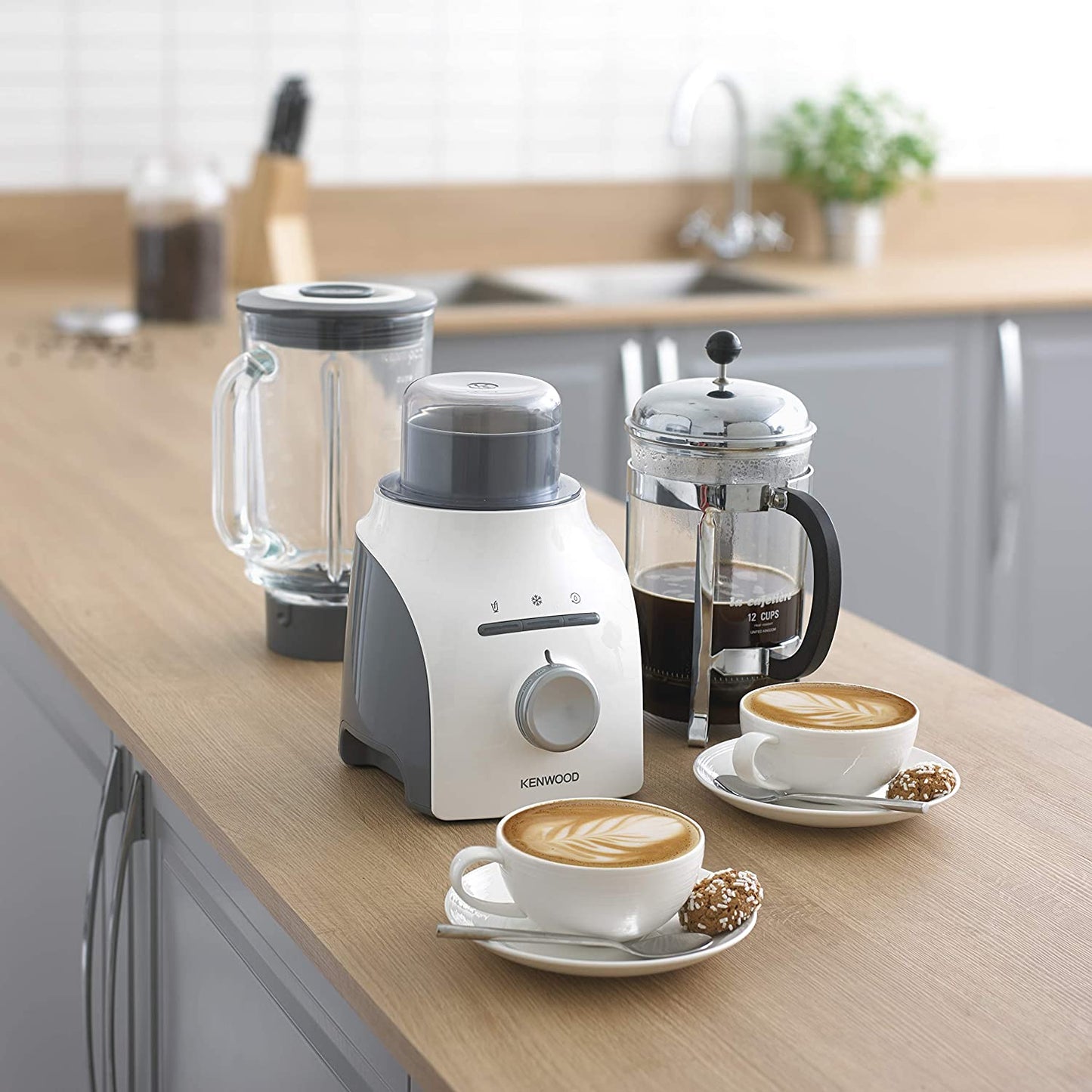 Kenwood Blender With Mill Blp605Wh
