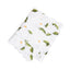 Paramount Green Poly All Over Cutwork Floral Tablerunner