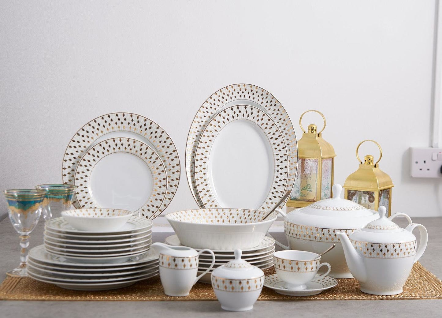 Dankotuwa Farren 83Pc Dinner Set