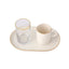 Porland Porselen Gold Banded Coffee & Serving Set 3Pc
