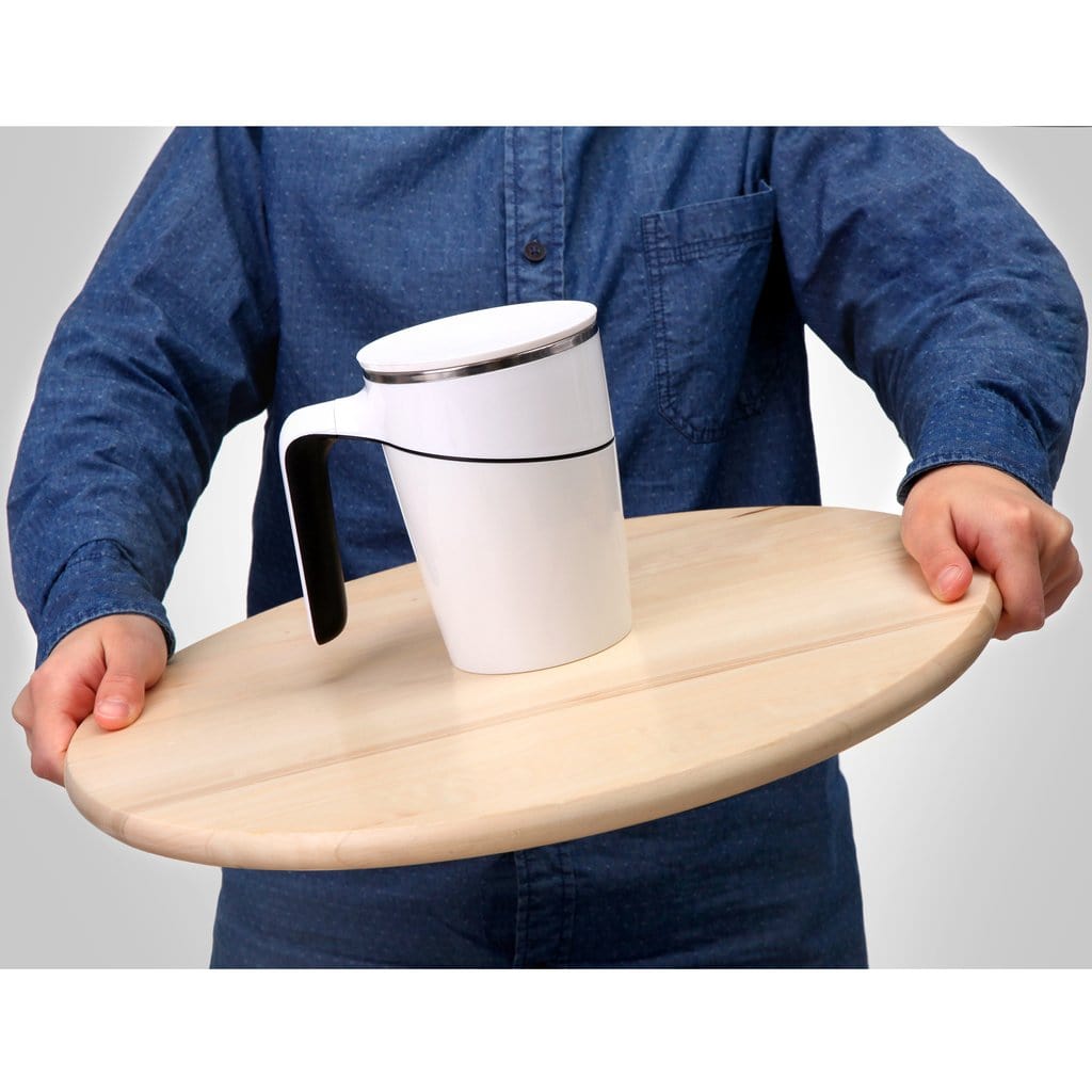 Artiart Suction Mug Grace-White