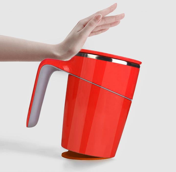 Artiart Suction Mug Grace- Red