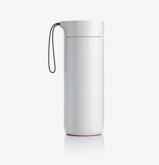 Artiart Vacuum Suction Bottle Butterfly - White