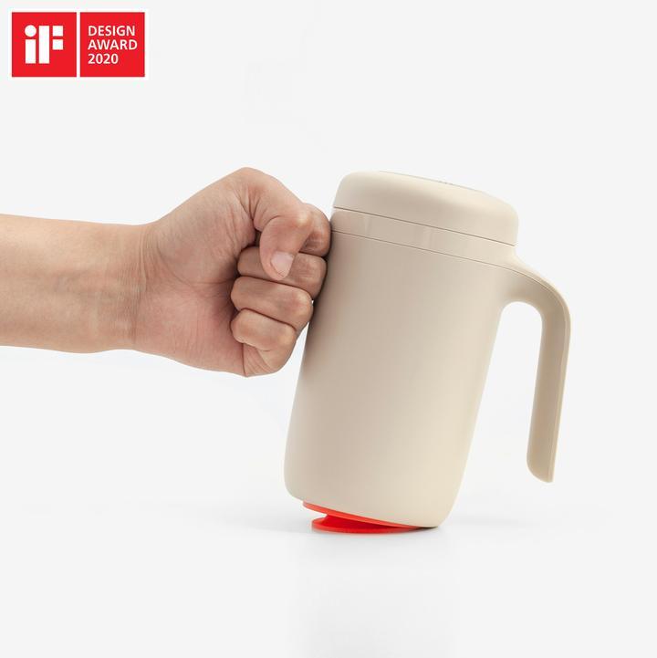 Artiart Vacuum Suction Mug Vitality Hill- White