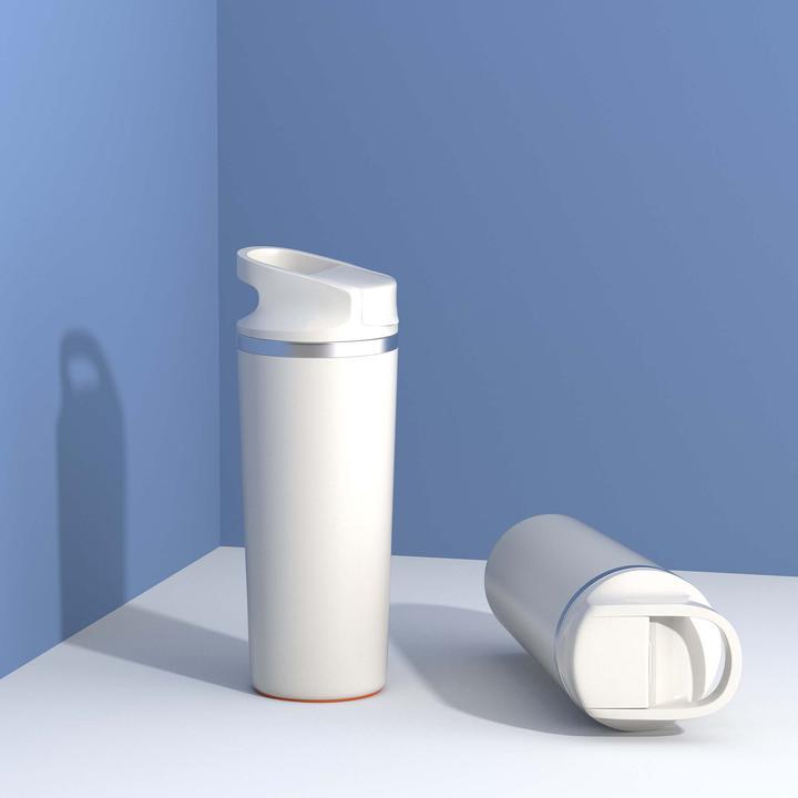 Artiart Suction Bottle Antelope - White