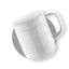 Artiart Suction Mug Whale - White